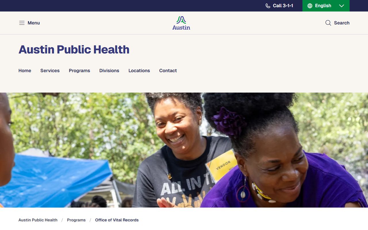 austin death records