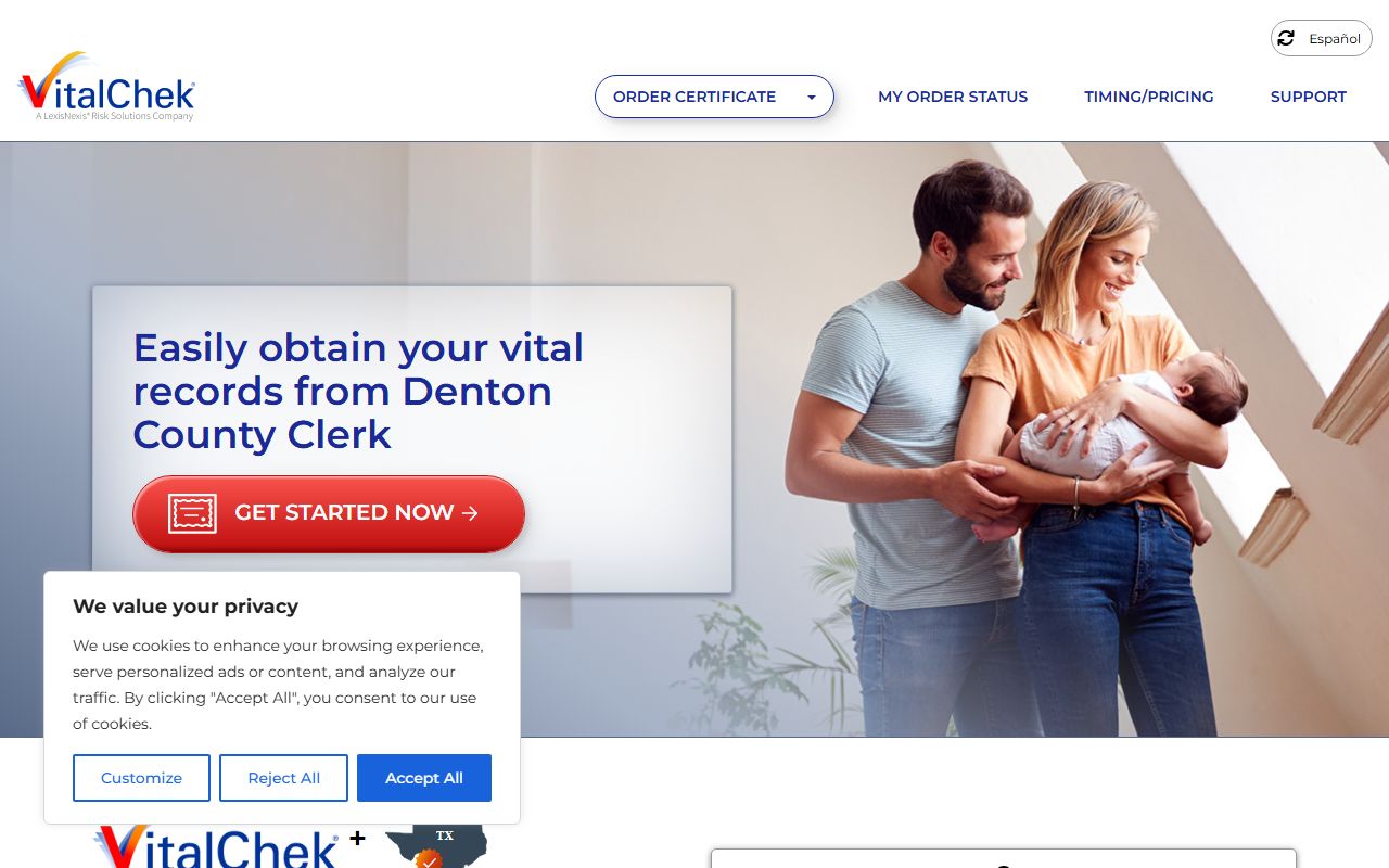 denton county death records vitalchek