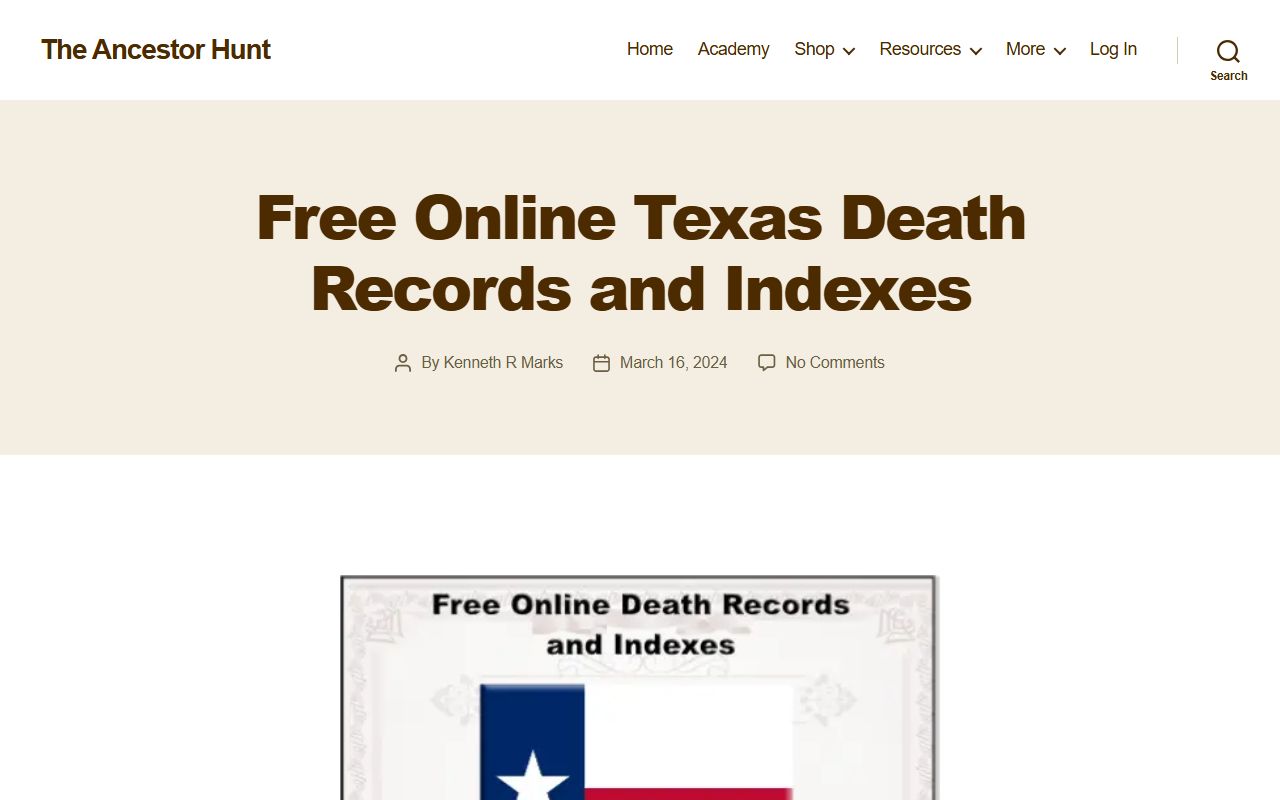 galveston county death records