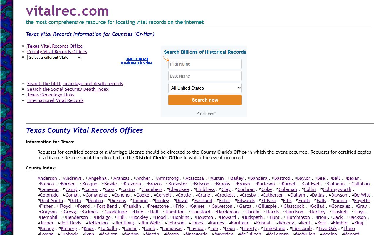 gray county death records