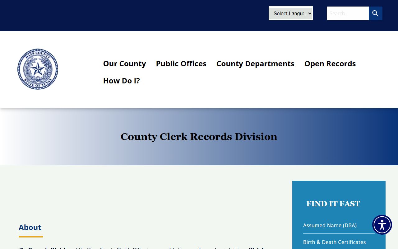 hays county death records