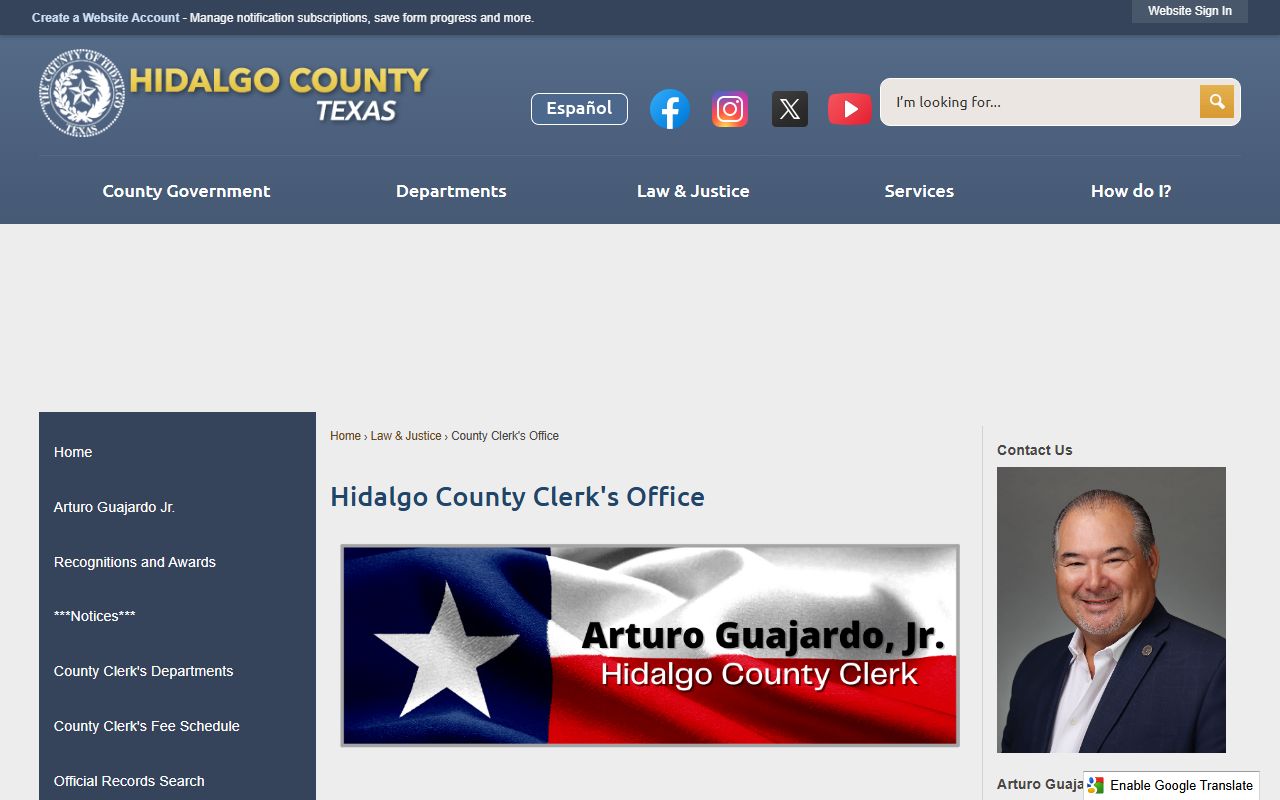 hidalgo county death records